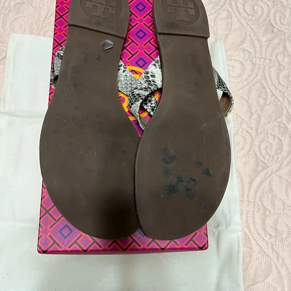 Tory Burch Thora 2 Snake Sandals - Picture 4 of 4